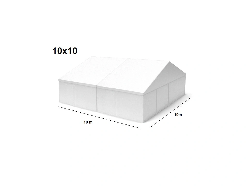 Veľkokapacitný párty stan 10 x 10m 1 stan