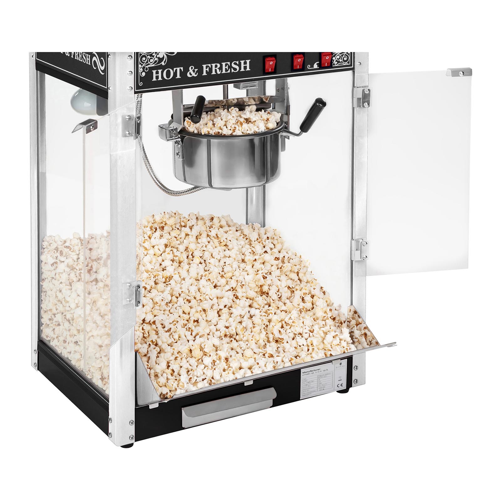 Popcornovač (16l/h) 4 Popcornovač (16l/h) – Obrázok 4